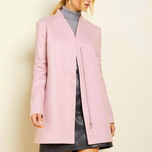 Pink coat- like new!!